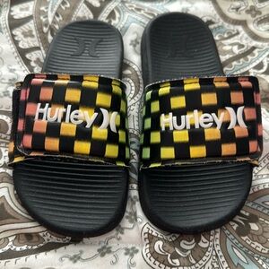 Hurley Velcro slides